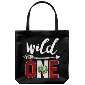 RobustCreative-Peru Wild One Birthday Outfit 1 Peruvian Flag Tote Bag Gift Idea