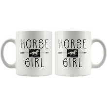 Load image into Gallery viewer, RobustCreative-Colorado Horse Girl Gifts Coloradan Shape Country for women - 11oz White Mug Racing Lover Gift Idea
