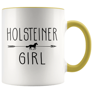 RobustCreative-Holsteiner Horse Girl Gifts Horses Lover Riding Racing - 11oz Accent Mug Riding Lover Gift Idea