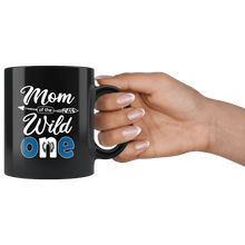Load image into Gallery viewer, RobustCreative-Guatemalan Mom of the Wild One Birthday Guatemala Flag Black 11oz Mug Gift Idea

