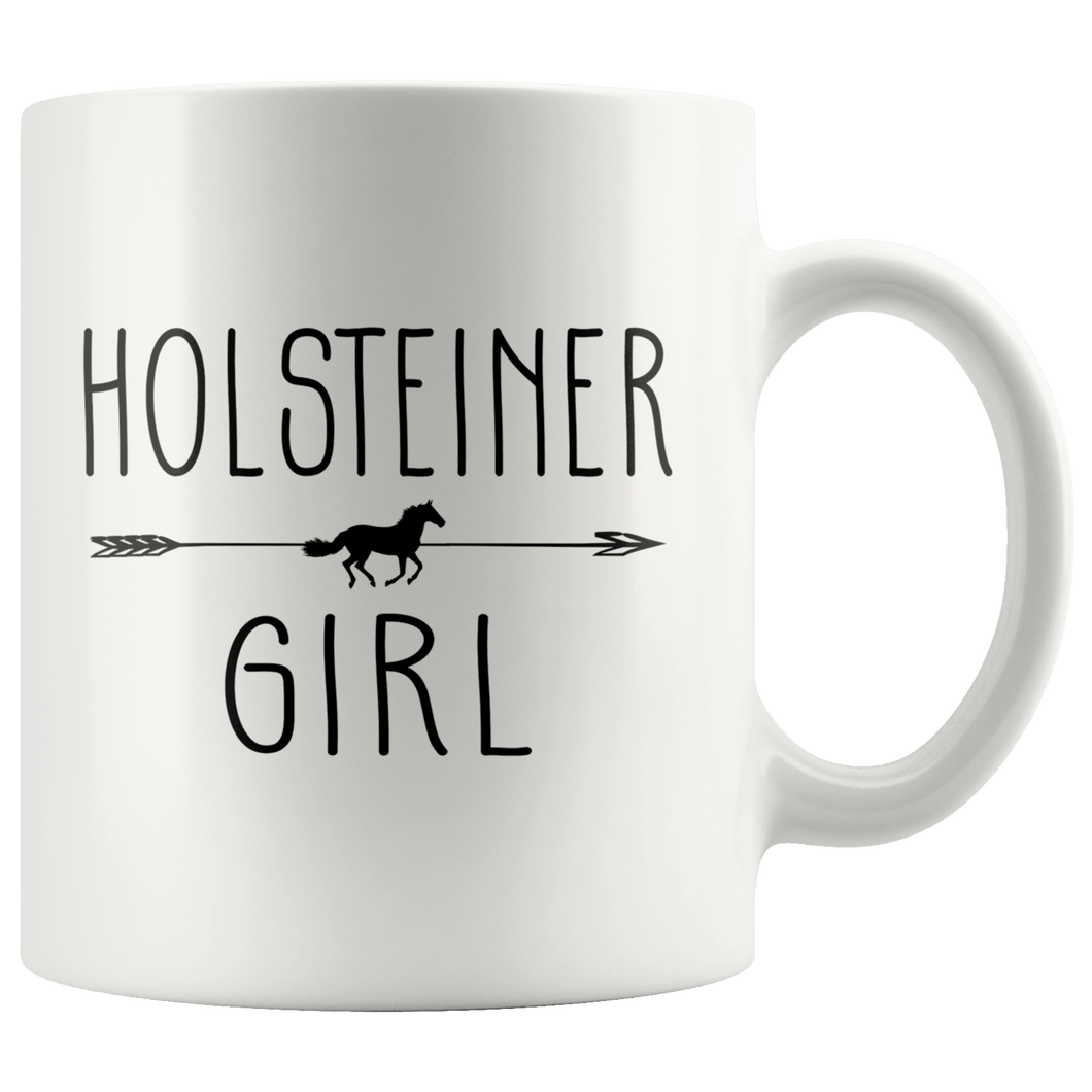 RobustCreative-Holsteiner Horse Girl Gifts Horses Lover Riding Racing - 11oz White Mug Racing Lover Gift Idea