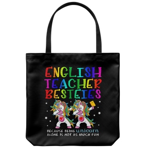 RobustCreative-English Teacher Besties Teacher's Day Best Friend Tote Bag Gift Idea