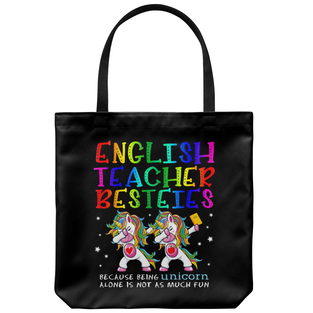 RobustCreative-English Teacher Besties Teacher's Day Best Friend Tote Bag Gift Idea