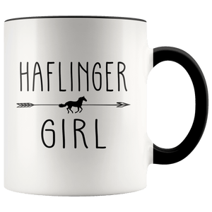 RobustCreative-Haflinger Horse Girl Gifts Horses Lover Riding Racing - 11oz Accent Mug Racing Lover Gift Idea