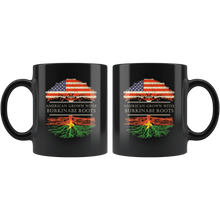 Load image into Gallery viewer, RobustCreative-Burkinabe Roots American Grown Fathers Day Gift - Burkinabe Pride 11oz Funny Black Coffee Mug - Real Burkina Faso Hero Flag Papa National Heritage - Friends Gift - Both Sides Printed
