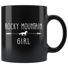 Load image into Gallery viewer, RobustCreative-Rocky Mountain Horse Girl Gifts Horses Lover Riding Racing - 11oz Black Mug Riding Lover Gift Idea
