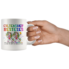 Load image into Gallery viewer, RobustCreative-ESL Teacher Besties Teacher&#39;s Day Best Friend White 11oz Mug Gift Idea

