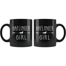 Load image into Gallery viewer, RobustCreative-Haflinger Horse Girl Gifts Horses Lover Riding Racing - 11oz Black Mug Racing Lover Gift Idea
