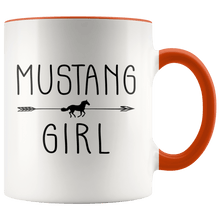 Load image into Gallery viewer, RobustCreative-Mustang Horse Girl Gifts Horses Lover Riding Racing - 11oz Accent Mug Riding Lover Gift Idea
