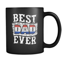 Load image into Gallery viewer, RobustCreative-Best Dad Ever Paraguay Flag - Fathers Day Gifts - Promoted to Daddy Gift From Kids - 11oz Black Funny Coffee Mug Women Men Friends Gift ~ Both Sides Printed
