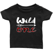 Load image into Gallery viewer, RobustCreative-First Birthday Outfit Boy 1st Wild One Year Old Boy Gifts Shirt Lumberjack Family Infant T-Shirt
