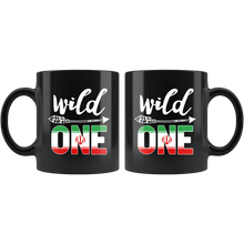 Load image into Gallery viewer, RobustCreative-Iran Wild One Birthday Outfit 1 Iranian Persian Flag Black 11oz Mug Gift Idea
