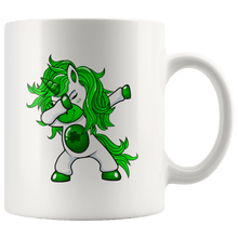 Load image into Gallery viewer, RobustCreative-Lepricorn  Dabbing Unicorn Leprechaun St Patricks Day White 11oz Mug Gift Idea
