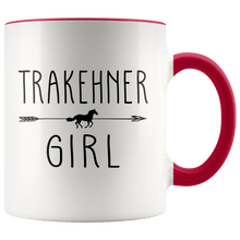 Load image into Gallery viewer, RobustCreative-Trakehner Horse Girl Gifts Horses Lover Riding Racing - 11oz Accent Mug Riding Lover Gift Idea
