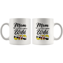 Load image into Gallery viewer, RobustCreative-Bruneian Mom of the Wild One Birthday Brunei Flag White 11oz Mug Gift Idea
