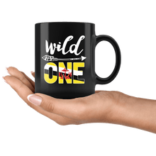 Load image into Gallery viewer, RobustCreative-Brunei Wild One Birthday Outfit 1 Bruneian Flag Black 11oz Mug Gift Idea
