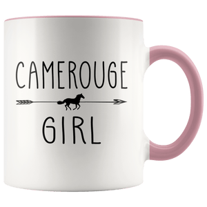 RobustCreative-Camerouge Horse Girl Gifts Horses Lover Riding Racing - 11oz Accent Mug Racing Lover Gift Idea