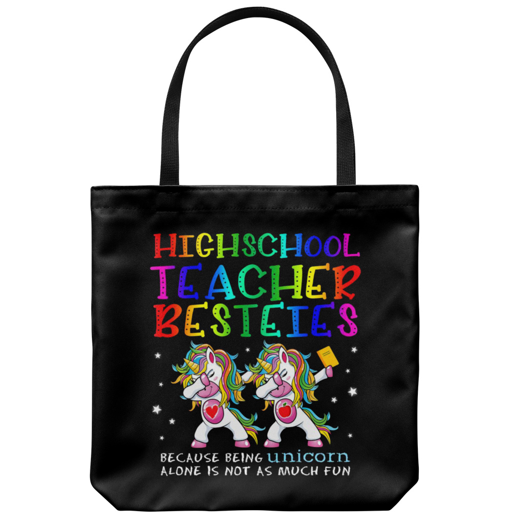 RobustCreative-High School Teacher Besties Teacher's Day Best Friend Tote Bag Gift Idea