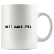 Load image into Gallery viewer, RobustCreative-Best Scout. Ever. The Funny Coworker Office Gag Gifts White 11oz Mug Gift Idea
