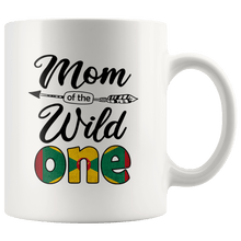 Load image into Gallery viewer, RobustCreative-Grenadian Mom of the Wild One Birthday Grenada Flag White 11oz Mug Gift Idea
