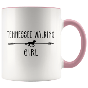 RobustCreative-Tennessee Walking Horse Girl Gifts Horses Lover Riding Racing - 11oz Accent Mug Riding Lover Gift Idea