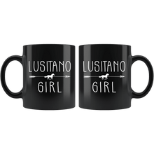 Load image into Gallery viewer, RobustCreative-Lusitano Horse Girl Gifts Horses Lover Riding Racing - 11oz Black Mug Riding Lover Gift Idea
