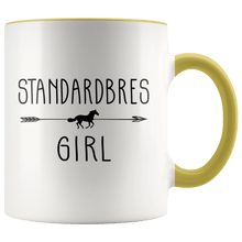 Load image into Gallery viewer, RobustCreative-Standardbres Horse Girl Gifts Horses Lover Riding Racing - 11oz Accent Mug Riding Lover Gift Idea
