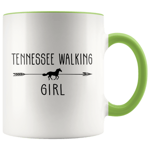 RobustCreative-Tennessee Walking Horse Girl Gifts Horses Lover Riding Racing - 11oz Accent Mug Riding Lover Gift Idea