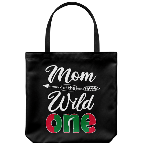 RobustCreative-Maldivian Mom of the Wild One Birthday Maldives Flag Tote Bag Gift Idea