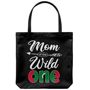 RobustCreative-Maldivian Mom of the Wild One Birthday Maldives Flag Tote Bag Gift Idea