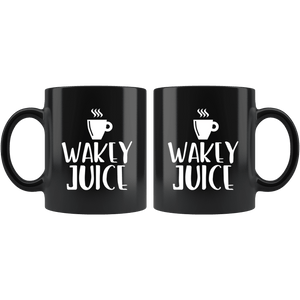 RobustCreative-Coffee The Wakey Juice Funny Coworker Saying Gift Idea - 11oz Black Mug barista coffee maker Gift Idea