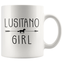 Load image into Gallery viewer, RobustCreative-Lusitano Horse Girl Gifts Horses Lover Riding Racing - 11oz White Mug Racing Lover Gift Idea
