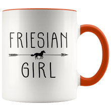 Load image into Gallery viewer, RobustCreative-Friesian Horse Girl Gifts Horses Lover Riding Racing - 11oz Accent Mug Riding Lover Gift Idea
