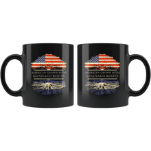 Load image into Gallery viewer, RobustCreative-Guanaco Roots American Grown Fathers Day Gift - Guanaco Pride 11oz Funny Black Coffee Mug - Real El Salvador Hero Flag Papa National Heritage - Friends Gift - Both Sides Printed

