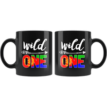 Load image into Gallery viewer, RobustCreative-Eritrea Wild One Birthday Outfit 1 Eritrean Flag Black 11oz Mug Gift Idea
