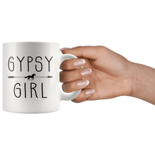 Load image into Gallery viewer, RobustCreative-Gypsy Horse Girl Gifts Horses Lover Riding Racing - 11oz White Mug Racing Lover Gift Idea
