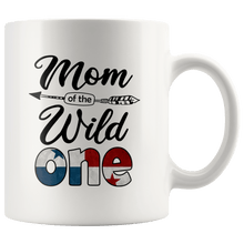 Load image into Gallery viewer, RobustCreative-Panamanian Mom of the Wild One Birthday Panama Flag White 11oz Mug Gift Idea
