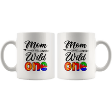 Load image into Gallery viewer, RobustCreative-Eritrean Mom of the Wild One Birthday Eritrea Flag White 11oz Mug Gift Idea
