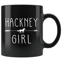 Load image into Gallery viewer, RobustCreative-Hackney Horse Girl Gifts Horses Lover Riding Racing - 11oz Black Mug Racing Lover Gift Idea
