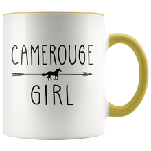 Load image into Gallery viewer, RobustCreative-Camerouge Horse Girl Gifts Horses Lover Riding Racing - 11oz Accent Mug Racing Lover Gift Idea
