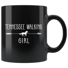 Load image into Gallery viewer, RobustCreative-Tennessee Walking Horse Girl Gifts Horses Lover Riding Racing - 11oz Black Mug Riding Lover Gift Idea
