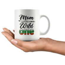 Load image into Gallery viewer, RobustCreative-Bulgarian Mom of the Wild One Birthday Bulgaria Flag White 11oz Mug Gift Idea
