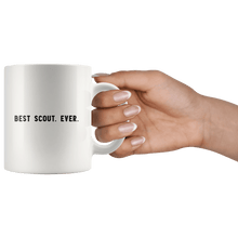 Load image into Gallery viewer, RobustCreative-Best Scout. Ever. The Funny Coworker Office Gag Gifts White 11oz Mug Gift Idea
