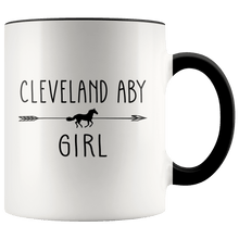 Load image into Gallery viewer, RobustCreative-Cleveland Aby Horse Girl Gifts Horses Lover Riding Racing - 11oz Accent Mug Riding Lover Gift Idea
