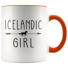 Load image into Gallery viewer, RobustCreative-Icelandic Horse Girl Gifts Horses Lover Riding Racing - 11oz Accent Mug Riding Lover Gift Idea
