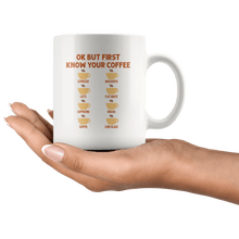 Load image into Gallery viewer, RobustCreative-Ok But First Coffee T- Funny Coworker Saying White 11oz Mug Gift Idea
