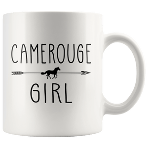 RobustCreative-Camerouge Horse Girl Gifts Horses Lover Riding Racing - 11oz White Mug Racing Lover Gift Idea