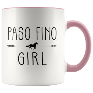 RobustCreative-Paso Fino Horse Girl Gifts Horses Lover Riding Racing - 11oz Accent Mug Riding Lover Gift Idea