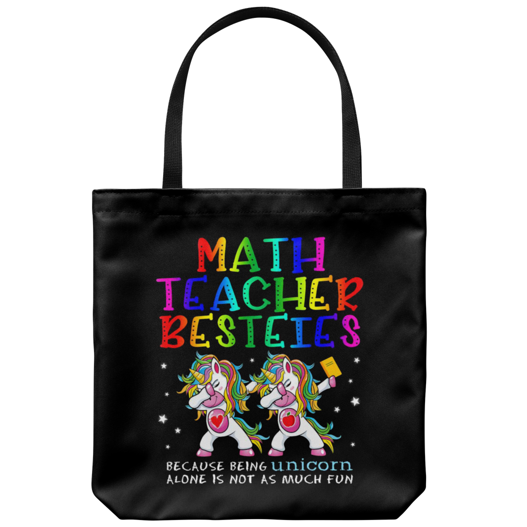RobustCreative-Math Teacher Besties Teacher's Day Best Friend Tote Bag Gift Idea