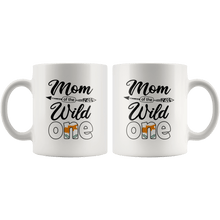Load image into Gallery viewer, RobustCreative-Cypriot Mom of the Wild One Birthday Cyprus Flag White 11oz Mug Gift Idea
